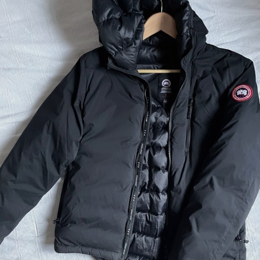 Pre Worn Authentic Canada Goose Lodge Hoody Men XS - Black - Excellent Condition